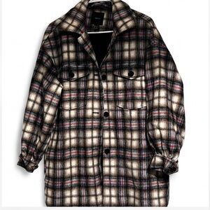 Forever 21 Multicolor Plaid Shacket